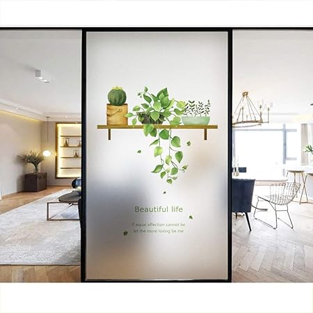 Amazon Ecosides 静電窓ガラスフィルム ガラスフィルム 窓用 目隠しシート 窓用フィルム おしゃれ デザイン プライバシー 装飾シート 防犯 Diy 無接着剤静電ペーストプライバシーガラスフィルム 45 1cm 22 ノーブランド品 窓用フィルム 通販