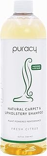 Puracy Professional Carpet Cleaner Machine Detergent, 4x Concentrated Upholstery Cleaner, Natural Carpet Shampoo, Pet Stai...