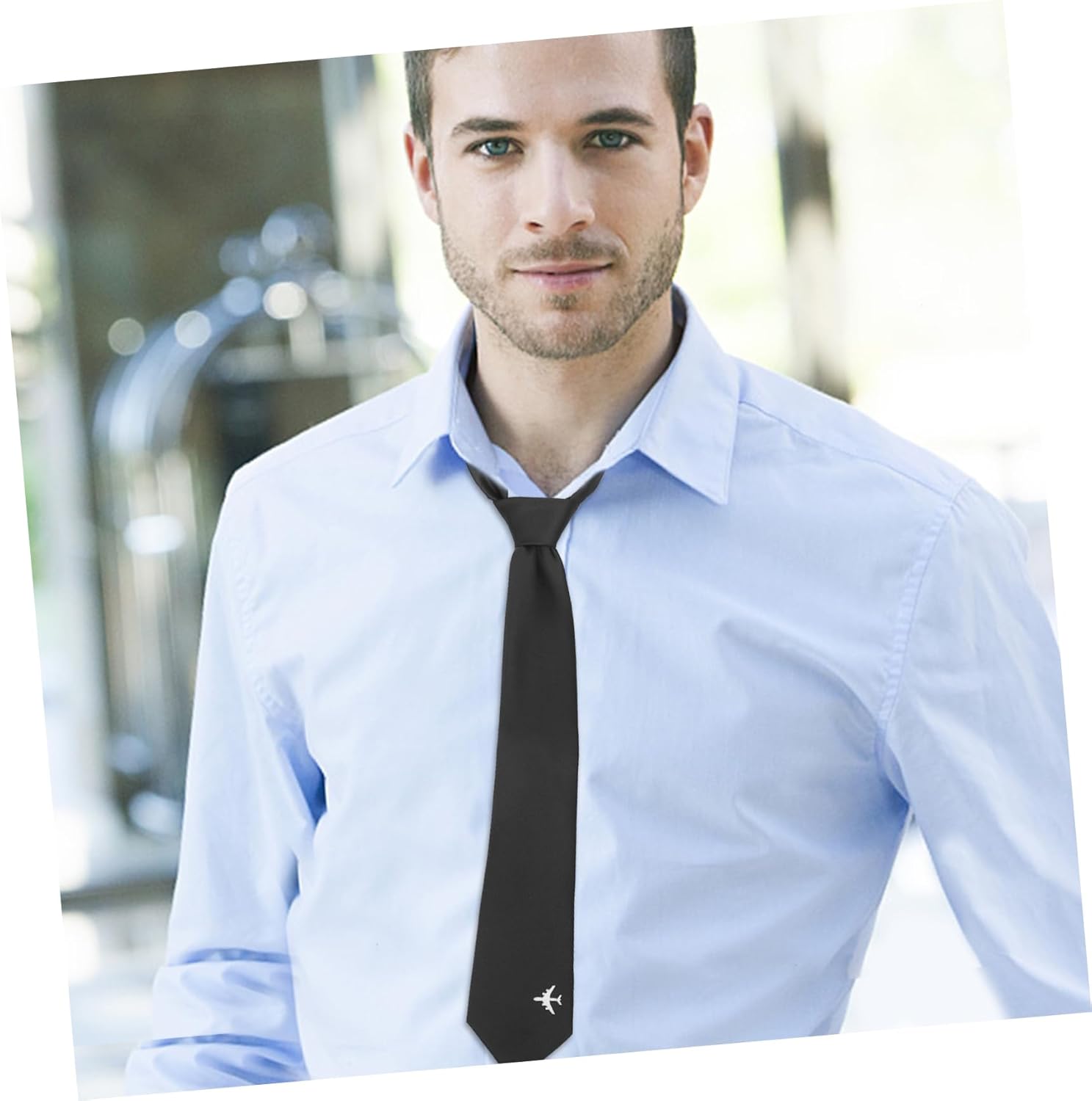2pcs Pilot Tie Costume Necktie Holiday Necktie Festive Ties Holiday for Neck Tie Costume
