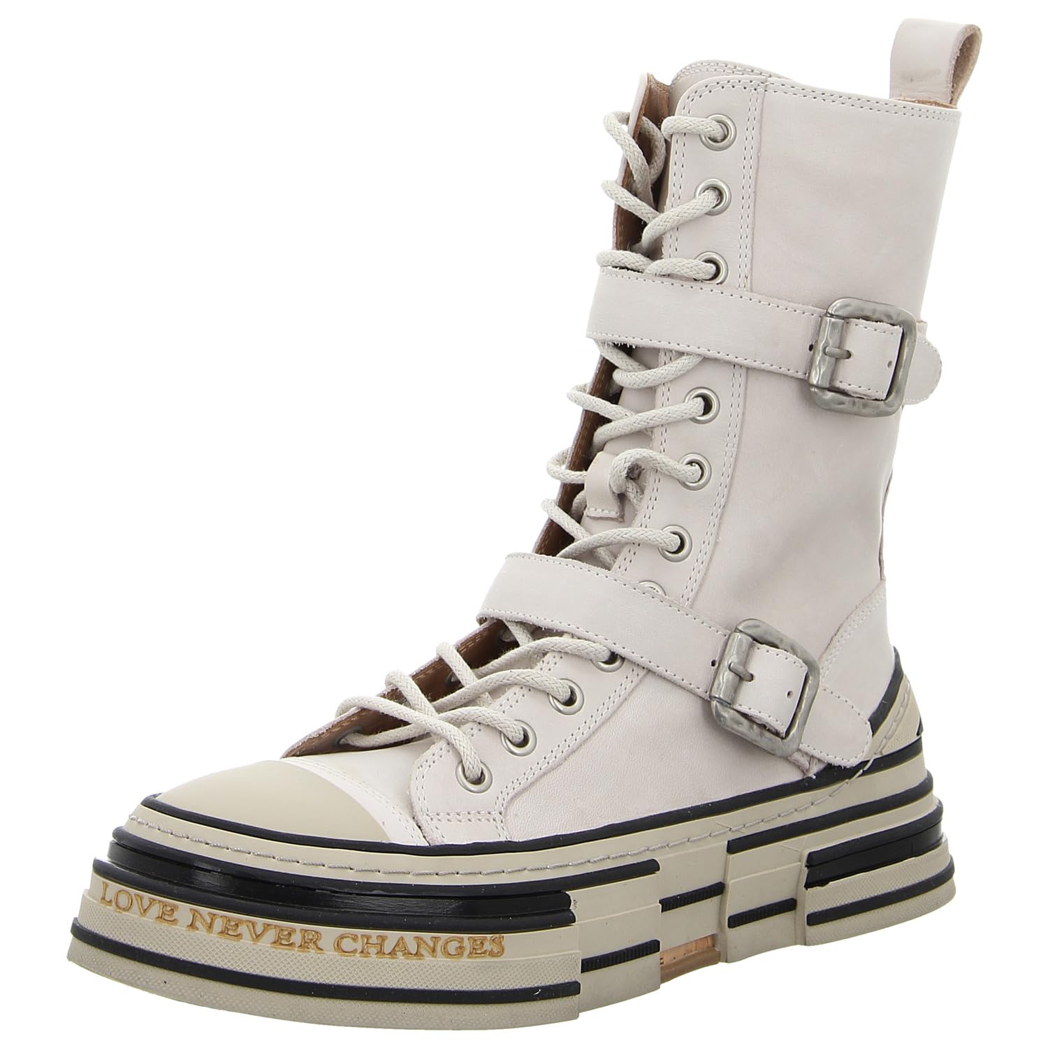 Rebecca White XY22-3 Nappa Cream Stiefeletten beige beige