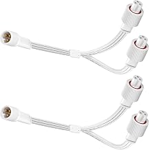 Extension Cord with Y-Splitter for Govee Permanent Outdoor Lights, 2 pcs