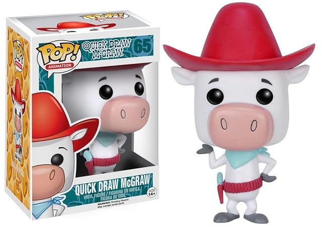 Funko - Quick Draw Mcgraw Hanna Barbera Figura de vinilo (5900)