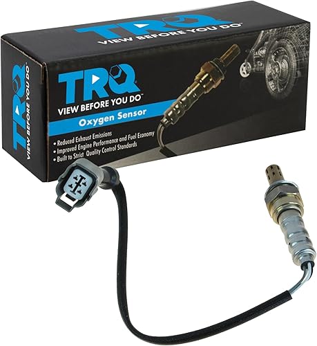 Vista 216 de TRQ Sensor de Oxígeno O2 de 4 Hilos de Banda Estrecha Compatible con VW Atlas 2.0L 2018-21, VW GTI 2.0L 2016-18, Audi A3 Quattro 2.0L 2015-18, VW