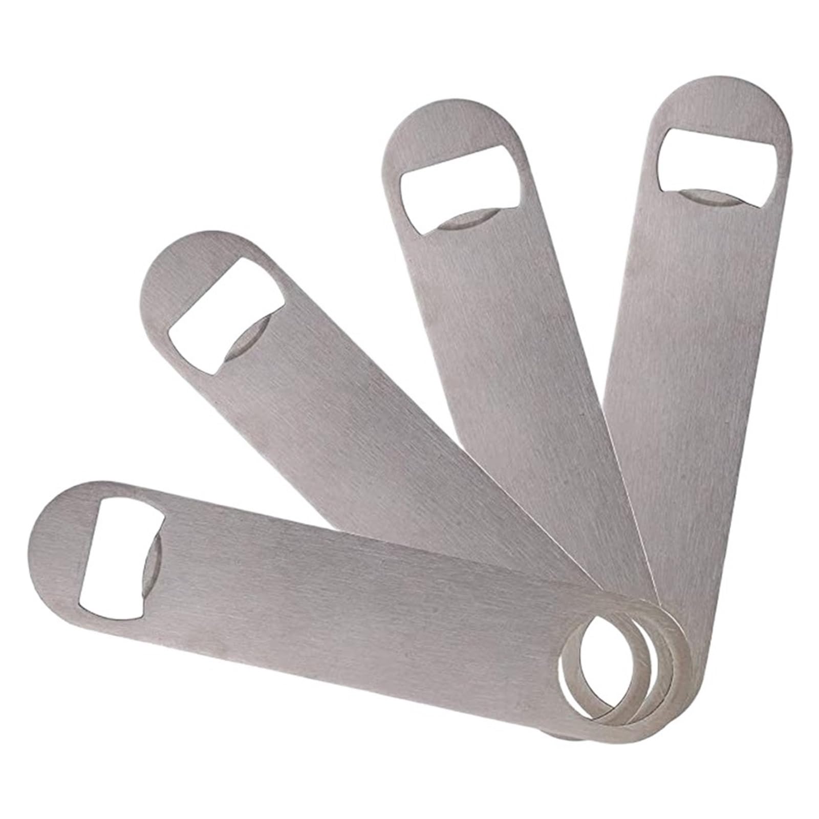 Abridor de botellas plano acero inoxidable resistente, 20/40 Uds., abridores cerveza sólidos y duraderos, 5 pulgadas(20pcs)