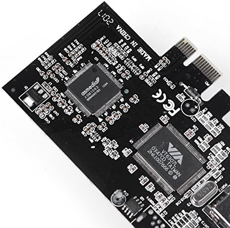 DEWIN Firewire Controller Card, PCI-E PCI Express FireWire 1394A IEEE 1394 Controller Card with Firewire Cable
