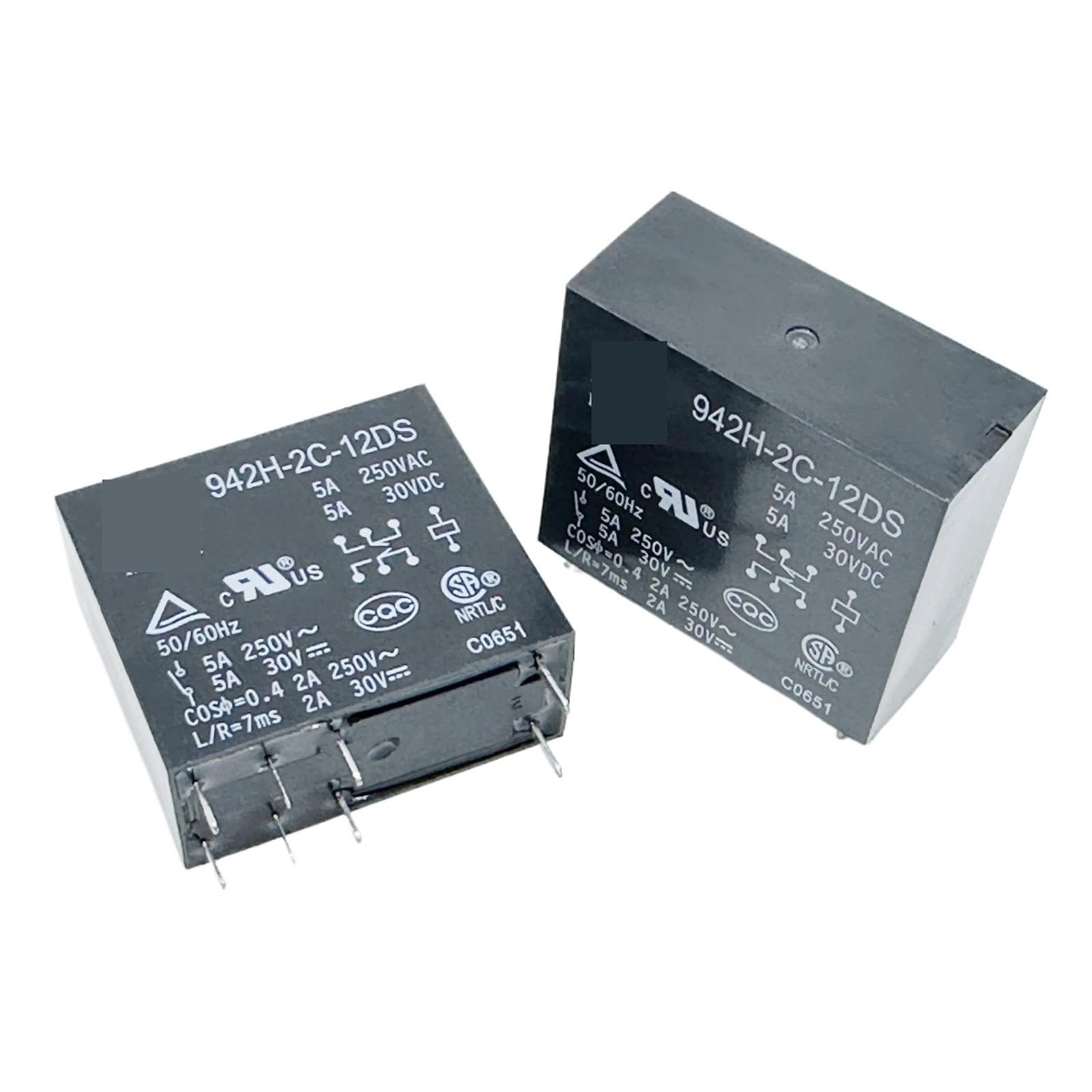 Yzwrwrmktb One Color 1Pc 942H-2C-12Ds 12Vdc Relay 8Pins