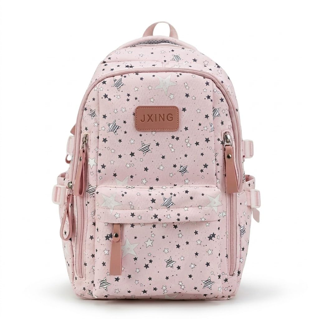 School Backpack for Boys & Girls, Large Capacity School Bag with 3 Compartments, College Backpack, Travel Backpack for Men & Women, Office Laptop Bag, Student Casual Daypack-image-48