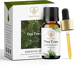 Herb Tantra Tea Tree Essential Oil for Skin, Hair, Face, Acne Care, Dandruff | | 100% Pure, Natural, Undiluted, Steam Distilled | 15 ml