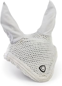 Shires ARMA Ear Bonnet White, Cob