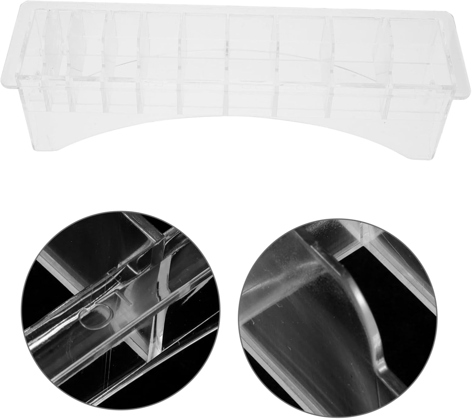 Bathroom Hair Tool Organizer Clipper Combs Box Makeup Storage Box for Grooming Organizers