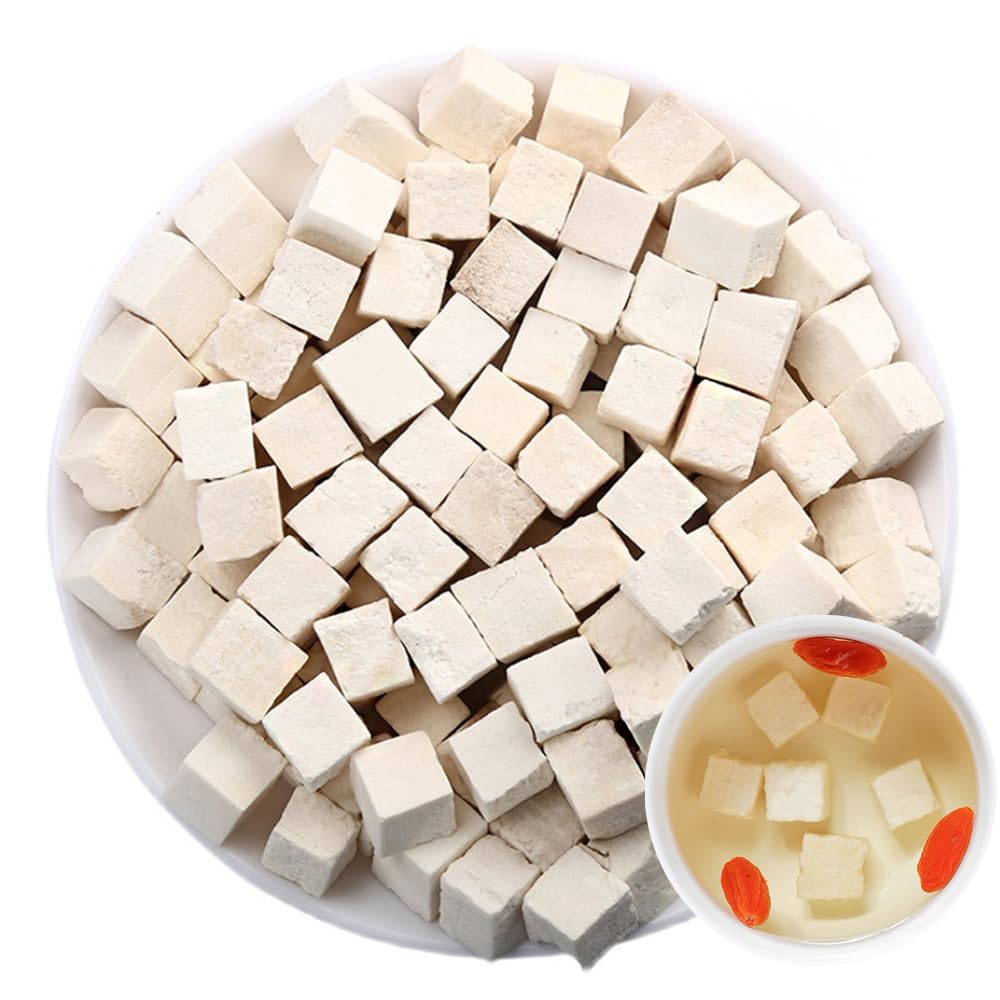Amazon.com: 100% 乾燥的茯苓可可200 克/7 盎司(約199.9 克)純茯苓可可