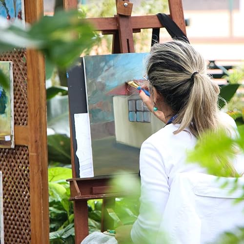 Miniatura 6 de 10 pinceles planos de 1 pulgada, pincel de pintura acrílica, cepillo de nailon sintético para el cabello, pincel de pintura para pintura de