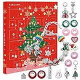 KAKALUOTE Flower Advent Calendar 2023 ,24 Days Countdown to Christmas Advent Calendar Makeup with...