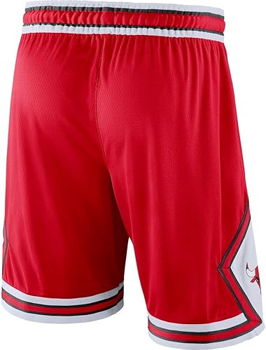 Miniatura 3 de Chicago Bulls NBA Kids Youth 8-20 Icon Edition - Pantalones cortos de rendimiento Swingman en la cancha
