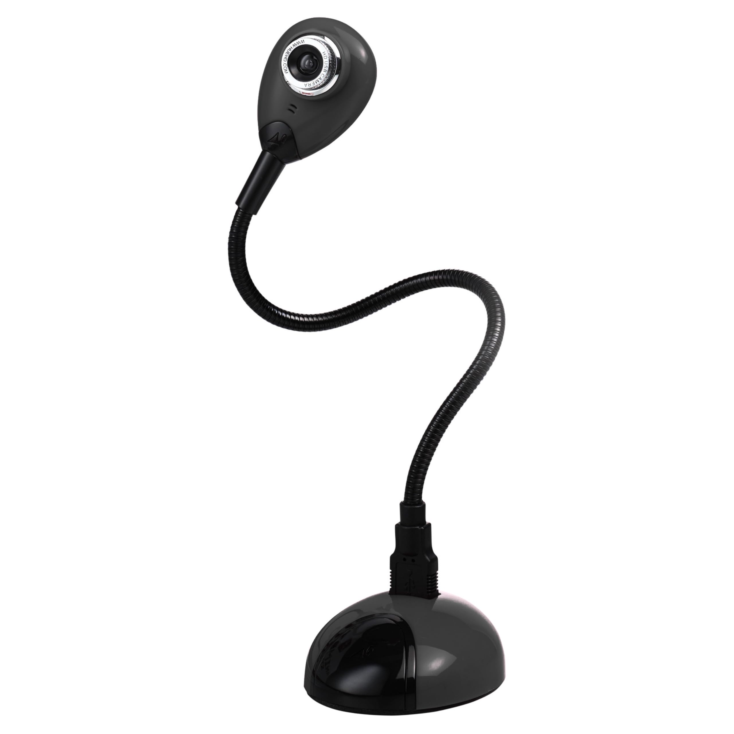 HUE HD: Cámara USB y visualizador portátil, Full HD 1080p (Negro) | Cámara flexible Full HD 1080p, micrófono, compatibilidad con Windows / ChromeOS / MacOS / iPadOS 17+