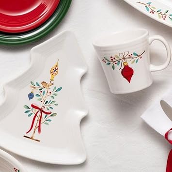 Fiesta 10 Tree Shaped Plate | Nutcracker