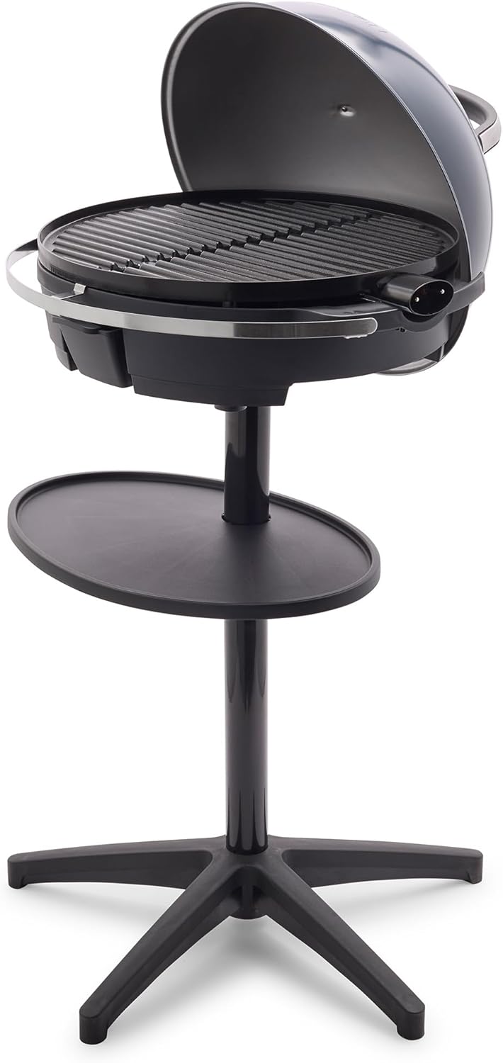 GreenPan 2-in-1 Portable Indoor/Outdoor Electric Grill & Griddle, Forest Green