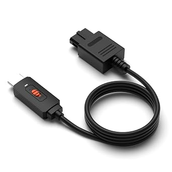 Azduou Gamecube /N64 HDMI Adapter Supports 43 and 169 aspect ratio switching Converts N64 Game Console Video Signal to HDMI Signal Easily Connect the Game Console to HDTVFor N64/SNES/NGC-3 IN 1