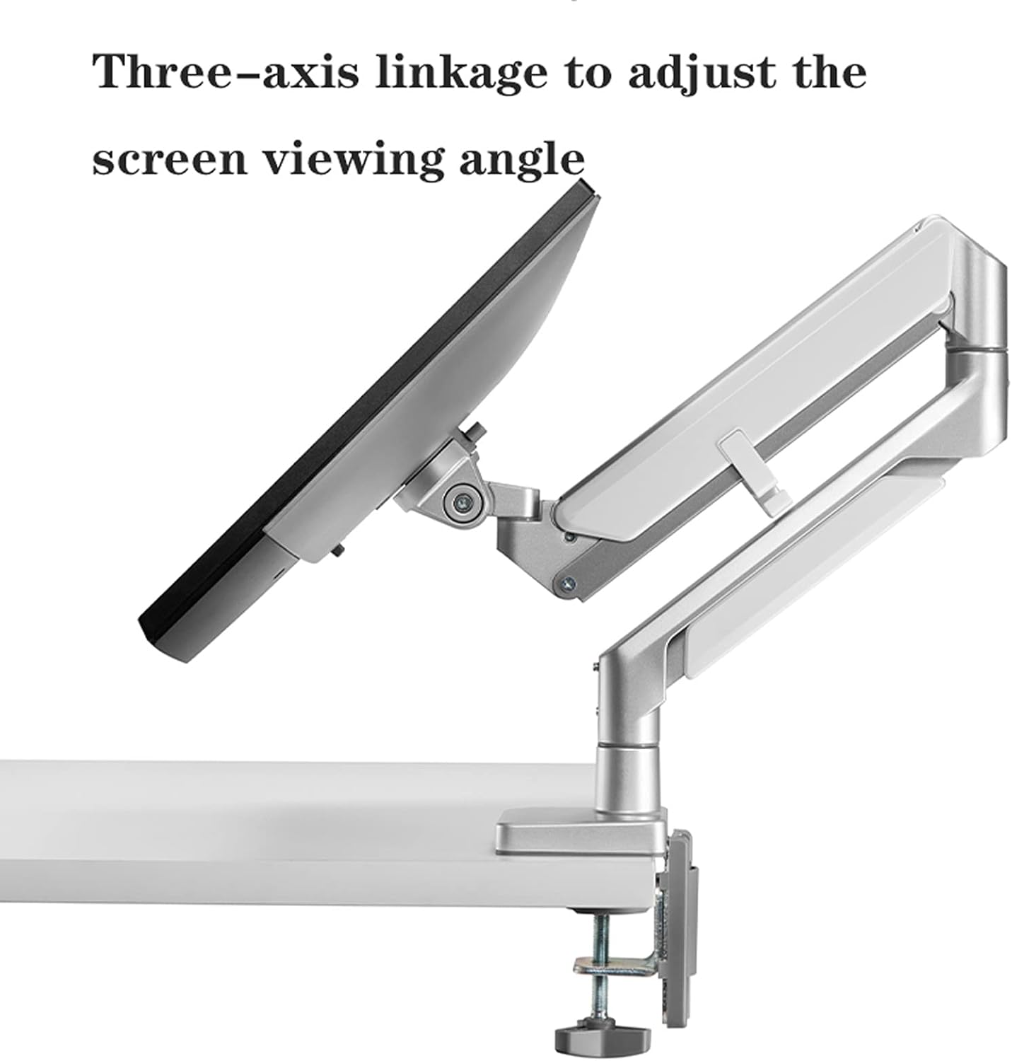 Buy QTBH Monitor Arm Swing Arm Monitor Stand Dual Monitor Desk Mount