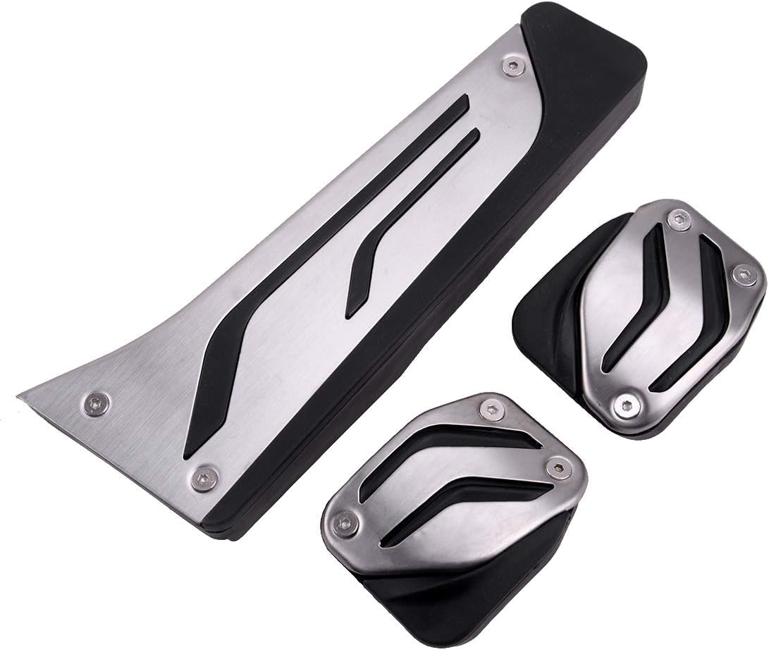 beler Gas Clutch Brake Pedal Pad Cover Fit for BMW 1 2 3 4 Series X3 Manual Transmission Models