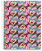 Agatha Ruiz de la Prada for Miquelrius Cardboard Notebook, Iris Hearts (8.5 x 11, 4-Subject, College Ruled) 120 SHEETS