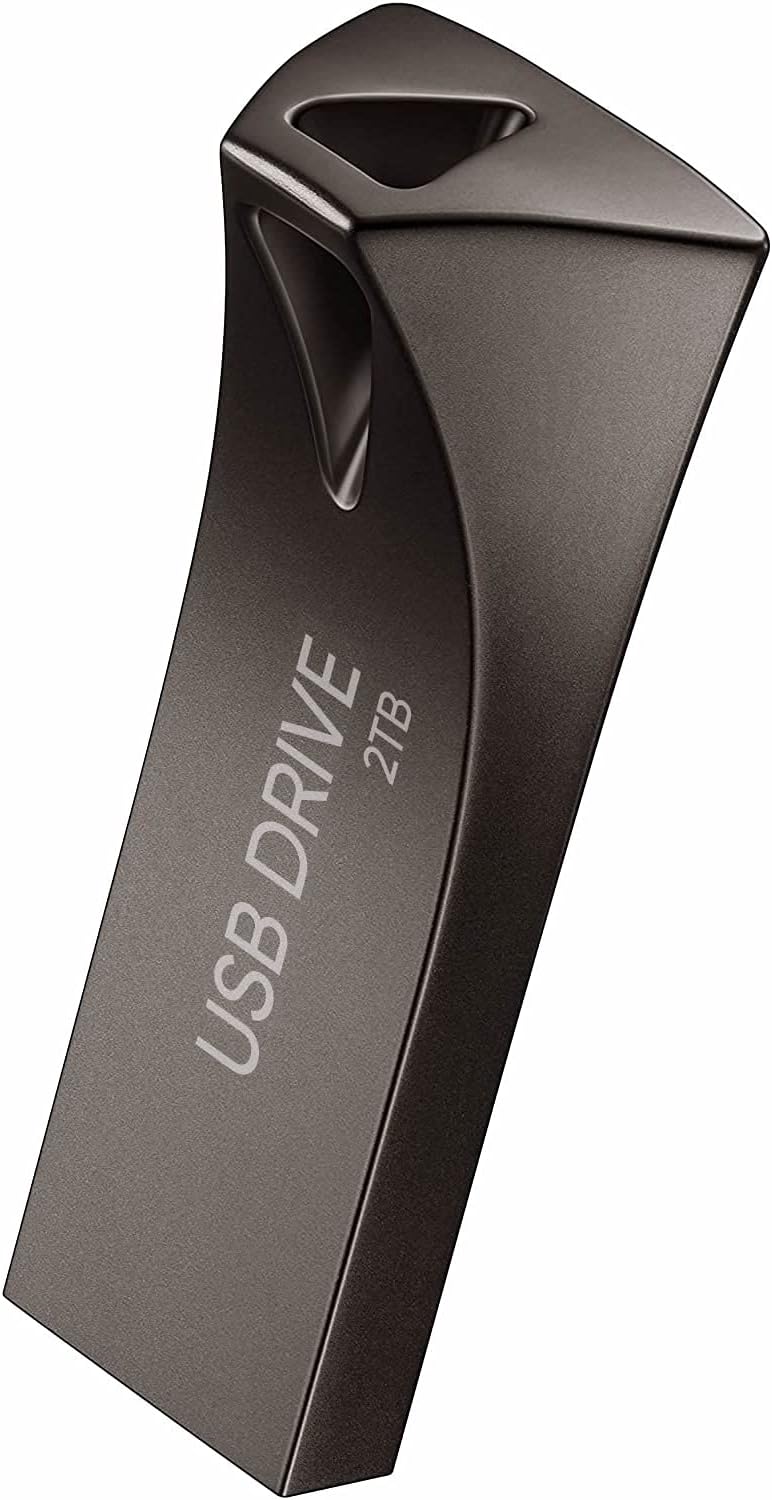 USB Flash Drive 2TB, Large Storage Thumb Drive, USB Stick Flash 2TB, Portable U Disk Pen Drive, Memory USB Stick 2TB Data Storage for PC Laptop Computers Tablet