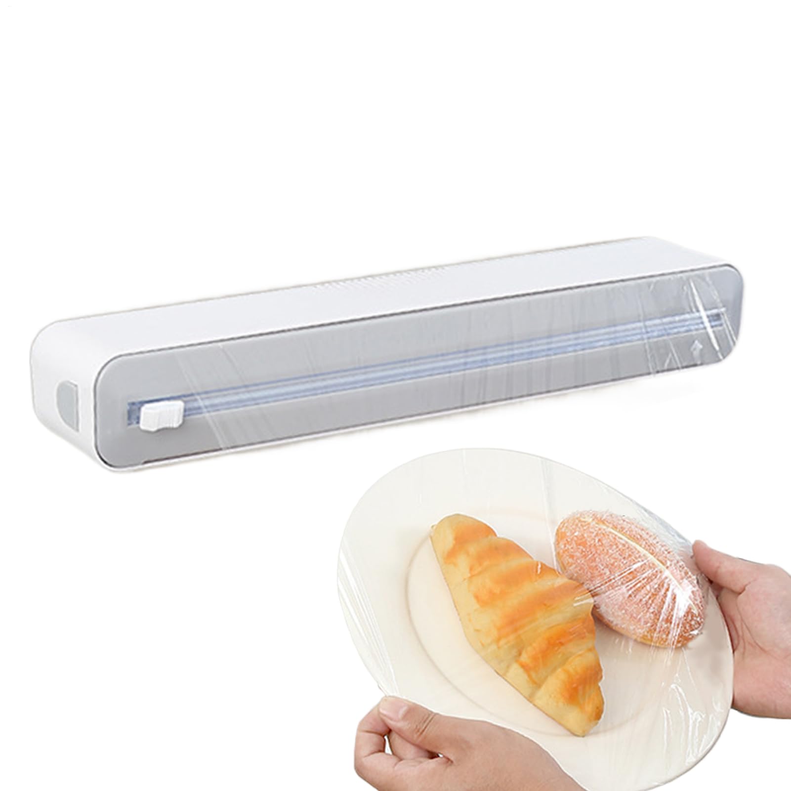 Dispensador para papel de aluminio magnético y recargable, ideal para optimizar tu cocina