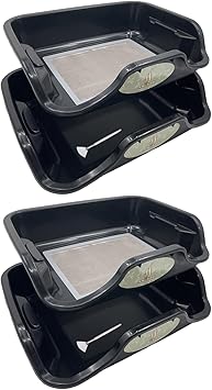Ablaze Tray - 2 Pack Large Bin Set with Replaceable 150 Micron Screen