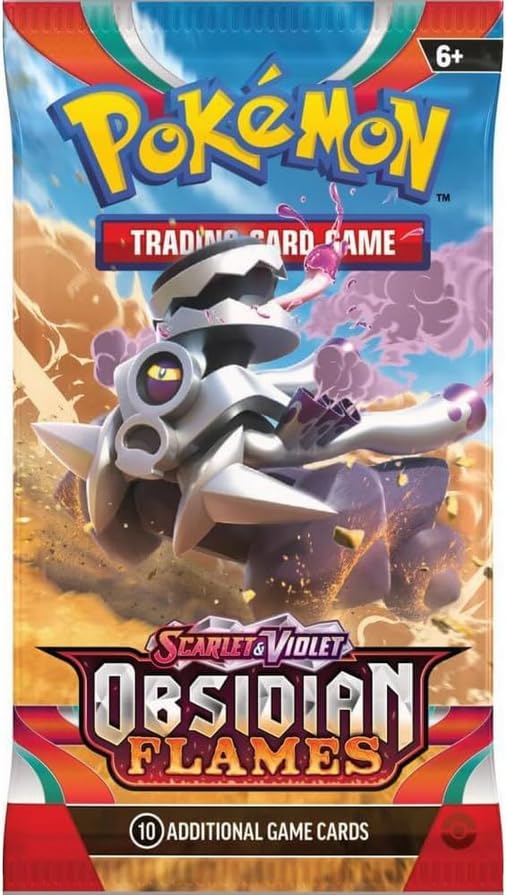 Amazon.com: Pokemon TCG: Scarlet & Violet - Obsidian Flames