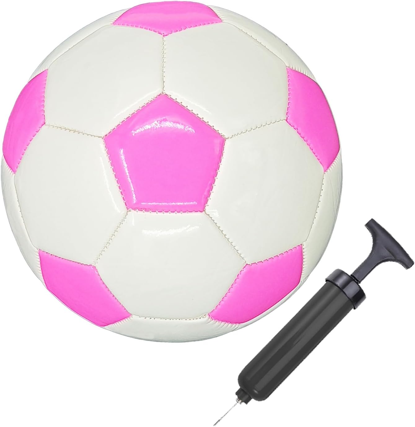 Soccer Ball Size 3,4,5 Practice Training Gift Boys Girls Kid Come with Assorted Pump and Needle