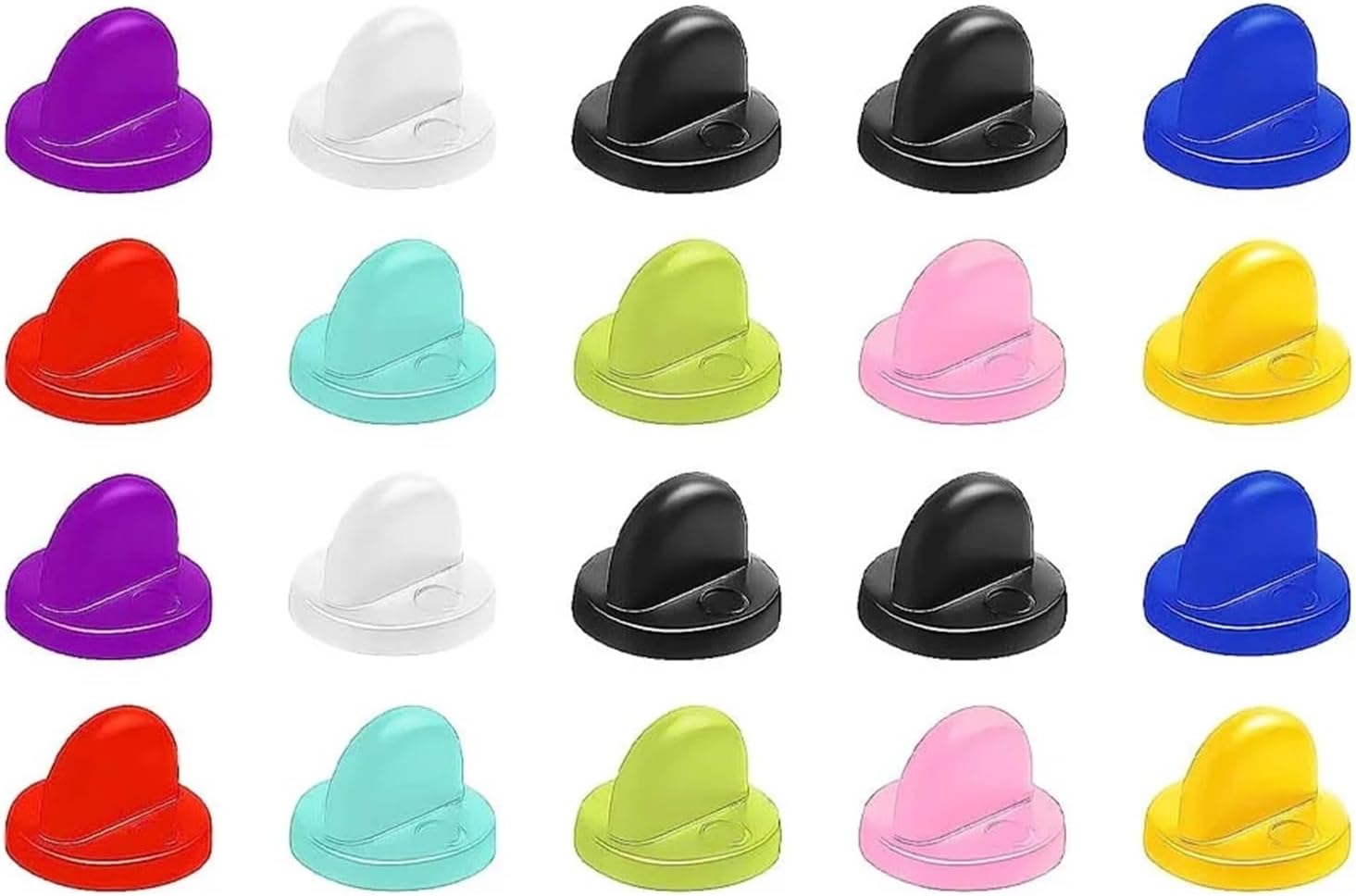 Pin Backs Pin Backs 200pcs Rubber Lapel for Cap Pins Brooch Uniform Badges Holder Keepers DIY Jewelry Sewing Accessories for Uniform Badge Replacement Craft Making(SR 15mm)