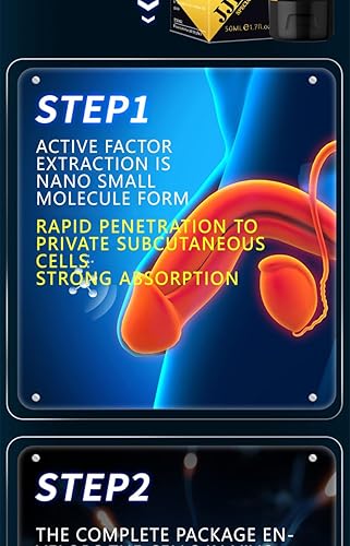 Miniatura 3 de JJLBRO Noble Men Huge XXL Gel para hombres  Crema de ampliación Max Inch con fórmula intensa para poder masculino