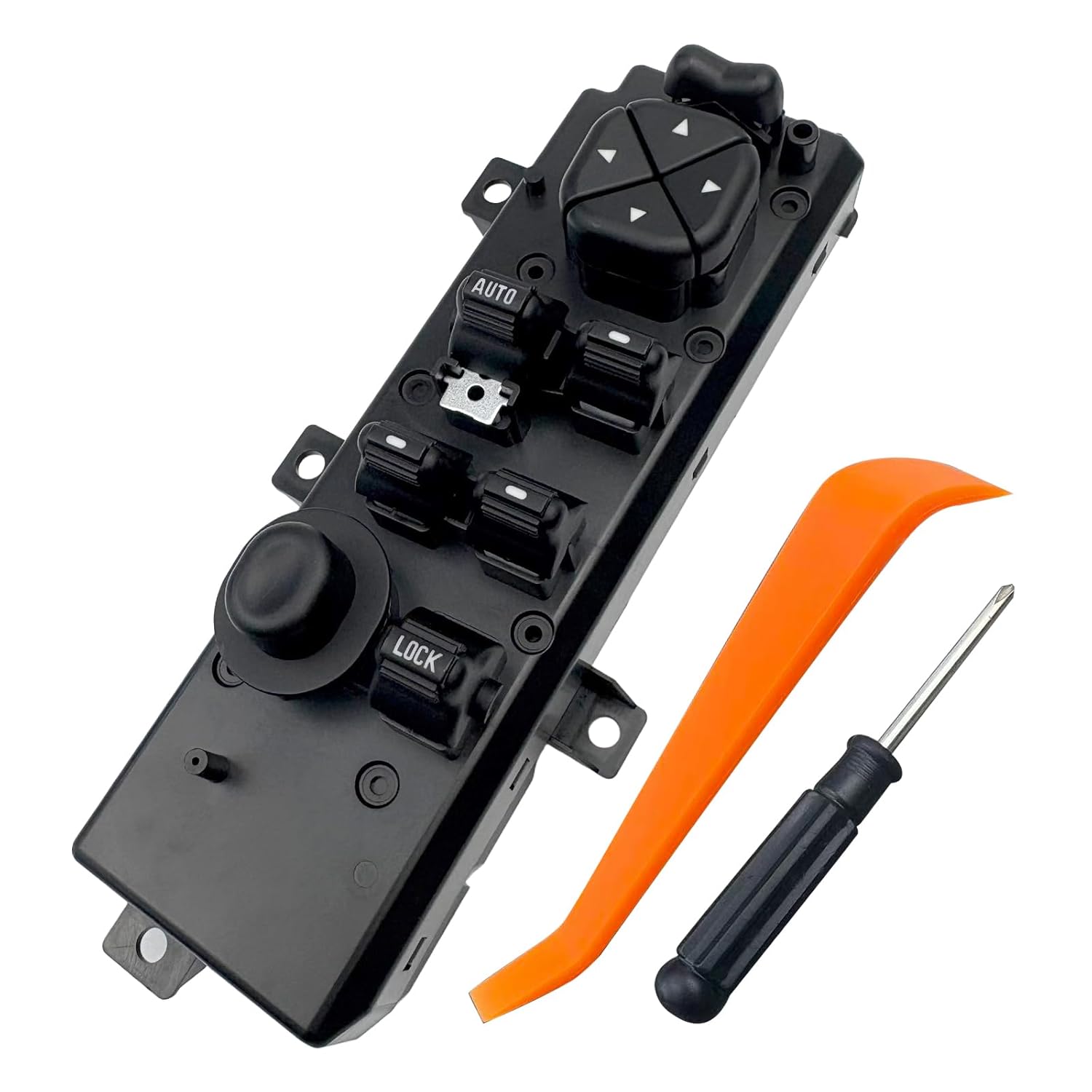 5JM60DX9AA Driver Side Power Window Switch - Plug and Play for 1999-2004 Jeep Grand Cherokee, Compatible with 5JM60DX9AB, W/Installation Tools