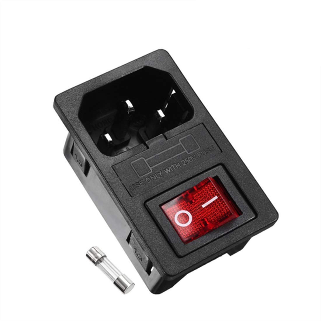 Snapklik.com : Oiyagai 4 Sets IEC320 C14 Power Inlet Module