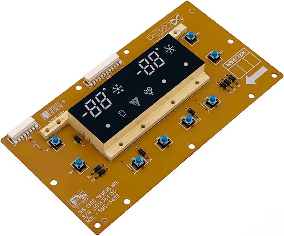 Refrigerator Control Board，Compatible for Siemens， 30143E4150 Display PCB Fridge Motherboard Freezer Parts,Refrigerator Accessories