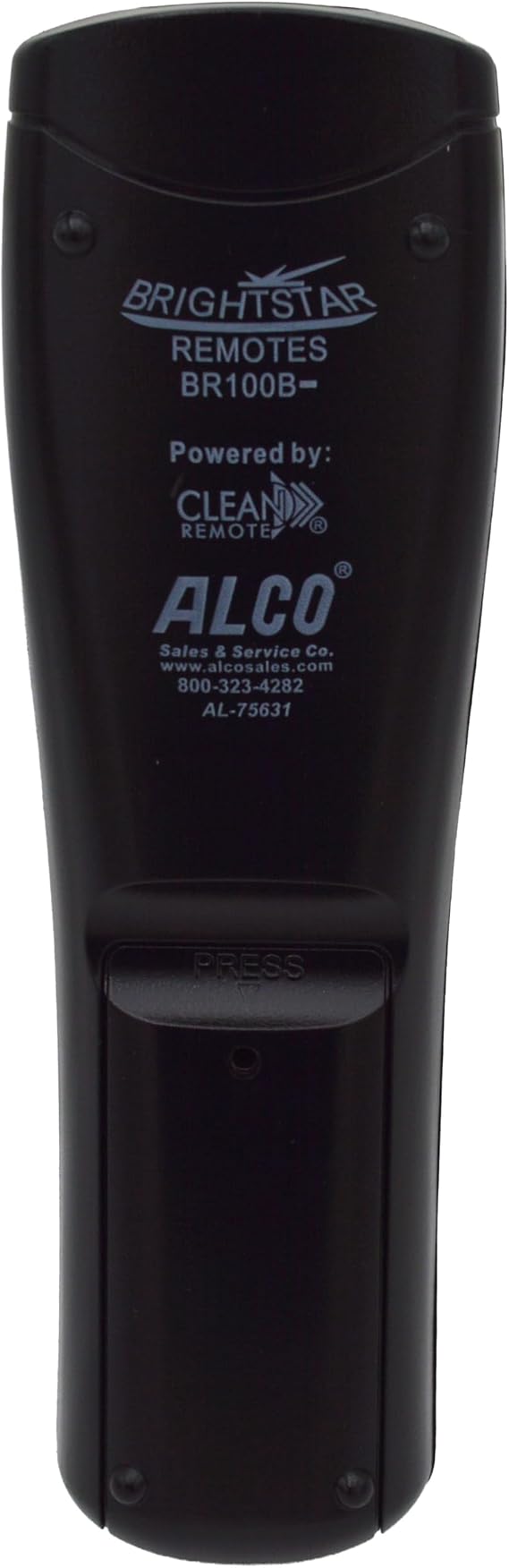 New Brightstar Clean Remote, Standard Universal TV Remote Control by ALCO - BR100B