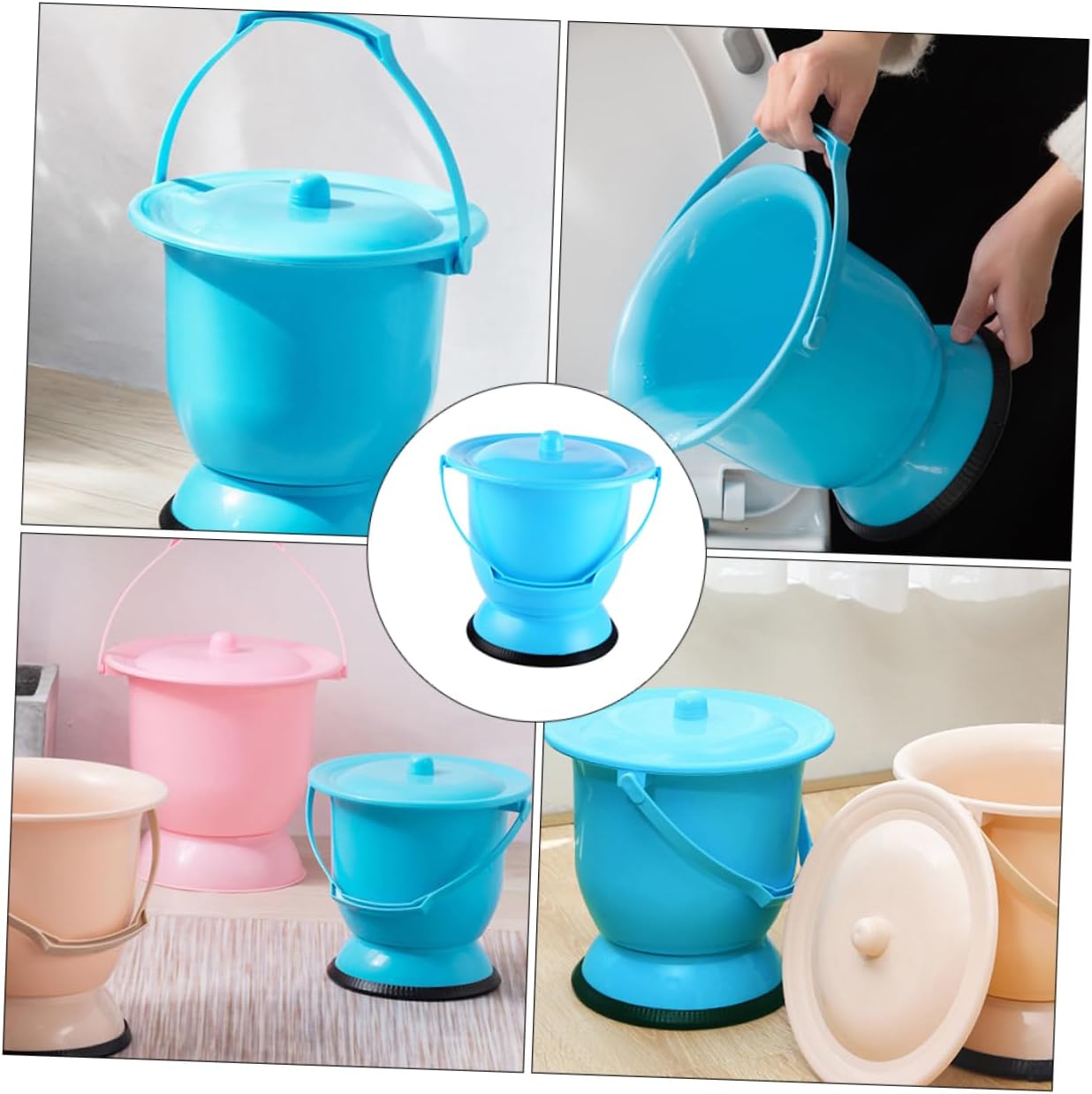 1pc Boy Girl Portable Urinal Boy Girl Potty Training Toilet Bedpan Lid Compact Design for