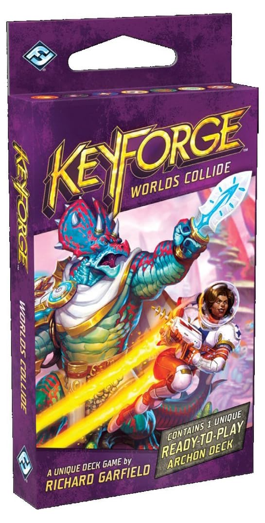 KeyForge Worlds Collide Deck Display (12 Decks)