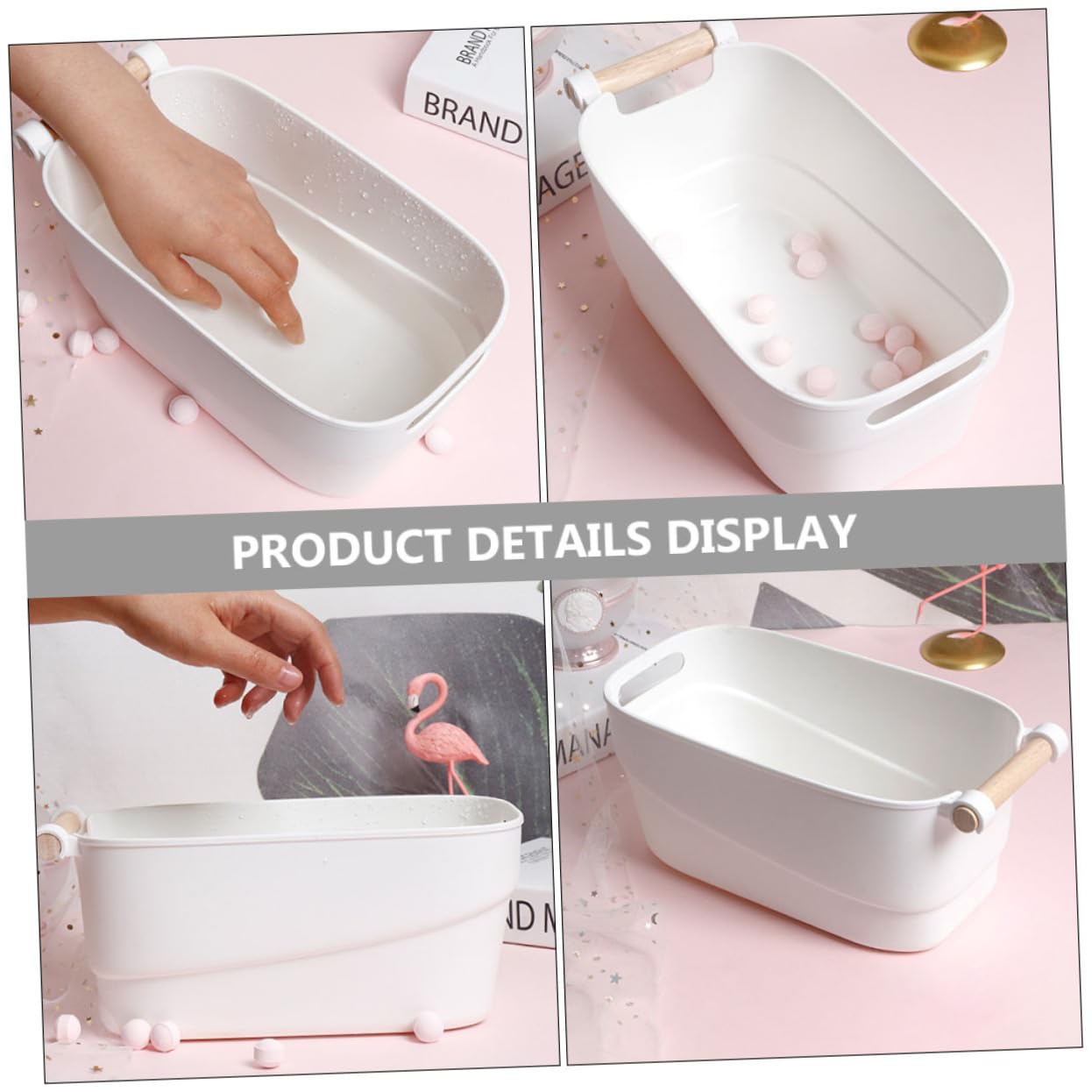 1pc Japanese Style Hand Care Nail Soak Bowl Material Manicure Tool for Nail Art and for Home and Salon Use