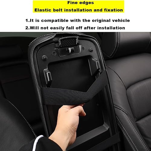 Miniatura 3 de Funda de cuero para consola central automotriz para Nissan Altima 2019 2020 2021 2022 2023, de piel, impermeable, antiarañazos, funda para