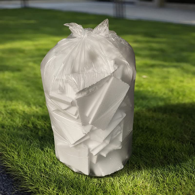 TYPLASTICS Sacchetti Spazzatura Per Cucina 13 Galloni (300 Pezzi) Con Coulisse, Riciclati Al 50%, Certificati GRS
