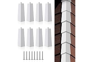 8 Inch Exterior Siding Panels Aluminum Trim Nails Included for Exterior House