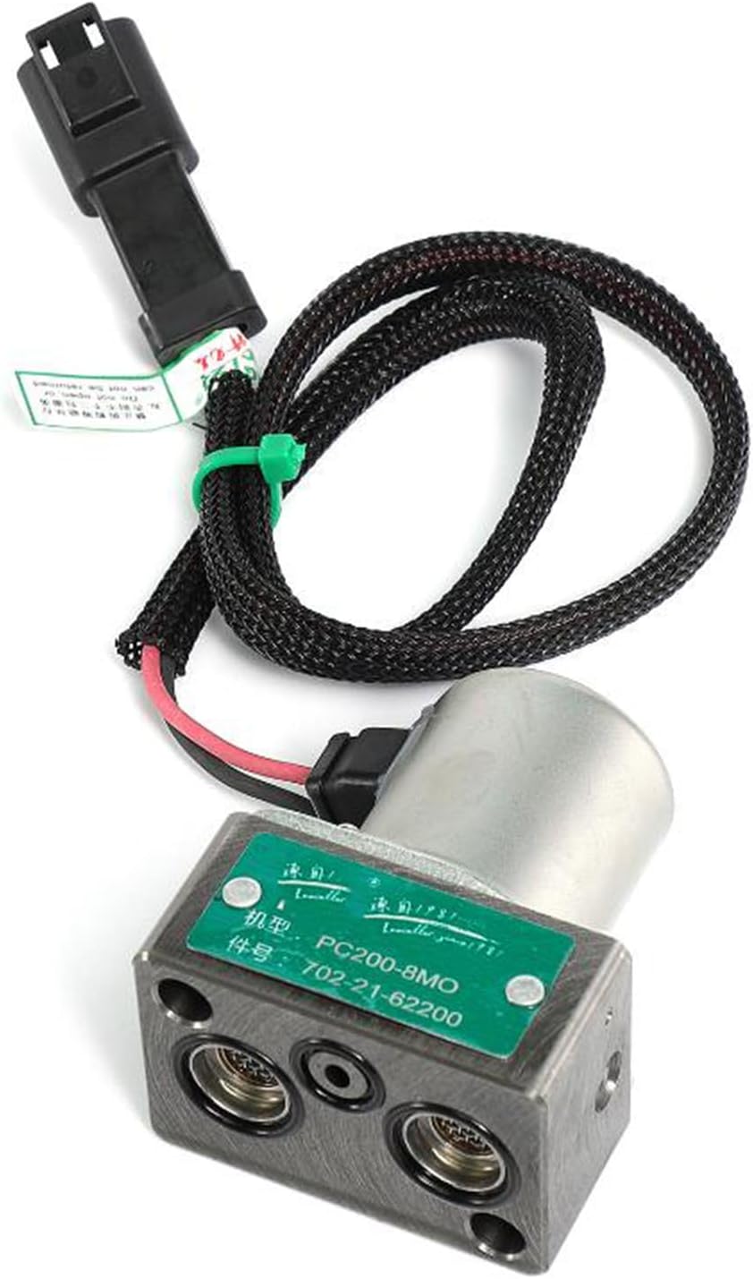 Solenoid Valve 702-21-62200 702-21-60070 900959 Hdnverys Fits for Komatsu PC200-8MO PC220-8 Excavator