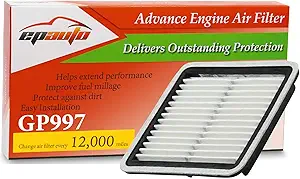 EPAuto GP997 (FP-012-1) Engine Air Filter — Compatible with Subaru Legacy