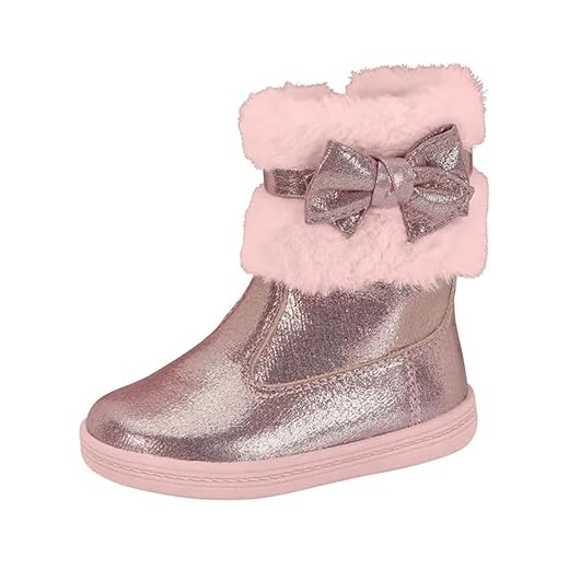 Bota Cano Médio Infantil Menina Molekinha 2127.216 Rosa