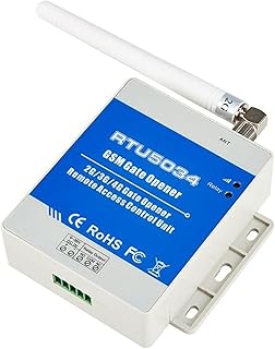 Automatic Gate Opener RTU5034 5024 2G GSM Gate Door Opener Relay Switch Remote Access Control System Dropship Gate Operator Hardware Kit for Security