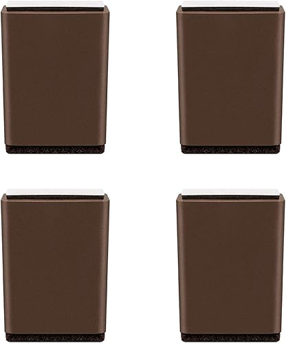 Piernas autoadhesivas para muebles cuadradosredondos, patas de mesa de centro de 1.969in de alto, cojín silencioso para patas de sofá, escritorios, disponible en Yaxa Peru