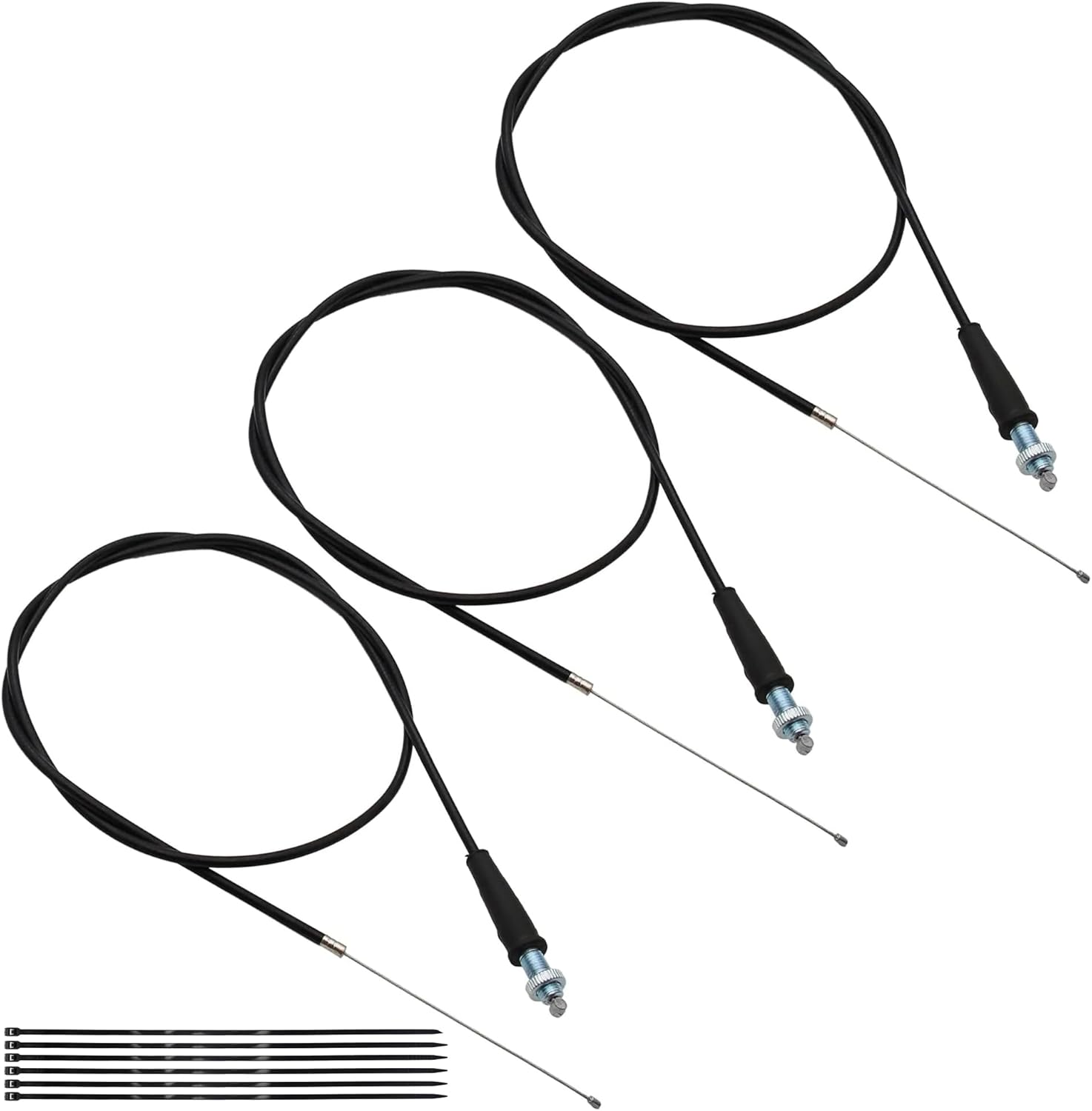 60inch Throttle Cable for CT200U Mini Baja MB165 196cc 5.5hp MB200 200cc 6.5hp Pit Bike Heat Warrior MOTOVOX MBX10 MBX11 Parts 3PCS