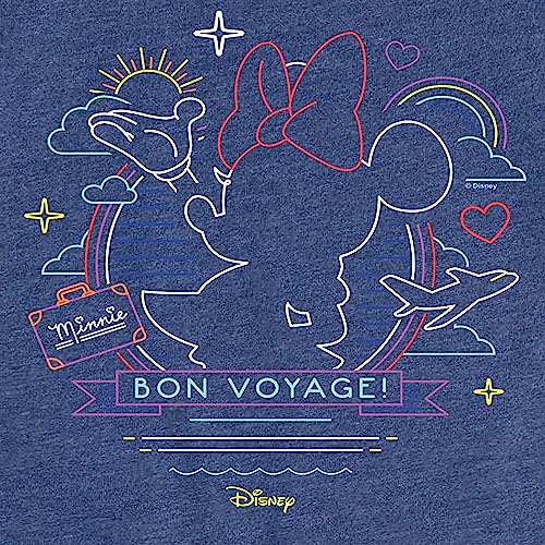 Disney Minnie Mouse - Cruise Ready - Bon Voyage - Toddler & Youth Girls Short Sleeve Graphic T-Shirt3