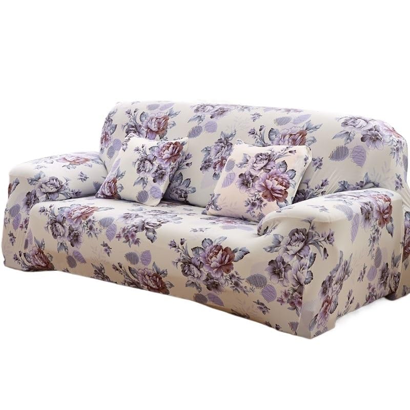 SkyjOy Funda Sofa Fundas de sofá for Sala Estar, Fundas Esquina seccionales, Funda for Silla 1/2/3/4 plazas(C,4 Seat 235-300cm)